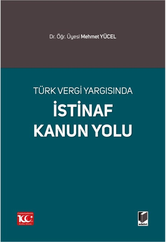 resm Türk Vergi Yargısında İstinaf Kanun Yolu