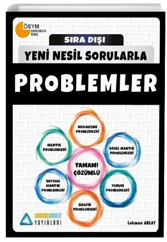 resm Sıradışı Analiz Yayınları TYT AYT Problemler Konu Anlatımlı Soru Bankası