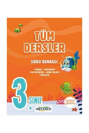 Resim Okyanus Yayıncılık 3.Sınıf Tüm Dersler Soru Bankası