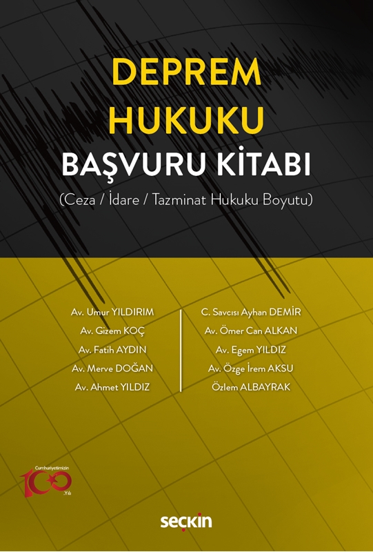 resm Deprem Hukuku Başvuru Kitabı