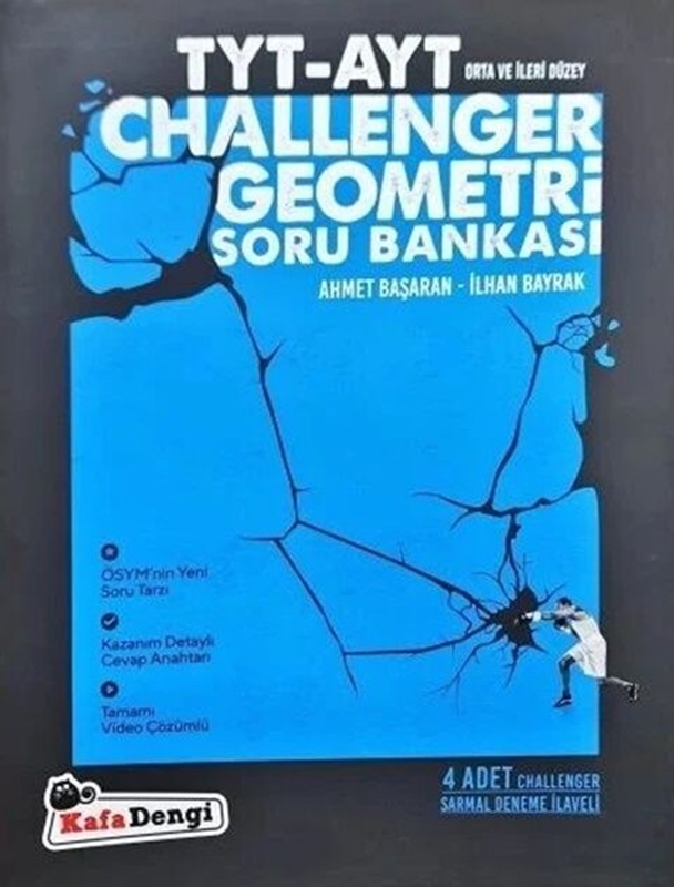 resm Kafa Dengi TYT AYT Geometri Challenger Orta ve İleri Düzey Soru Bankası