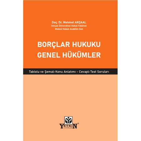 Resim Borçlar Hukuku Genel Hükümler