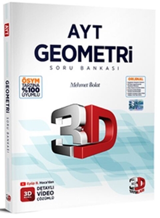 Resim 3D Yayınları AYT Geometri Soru Bankası