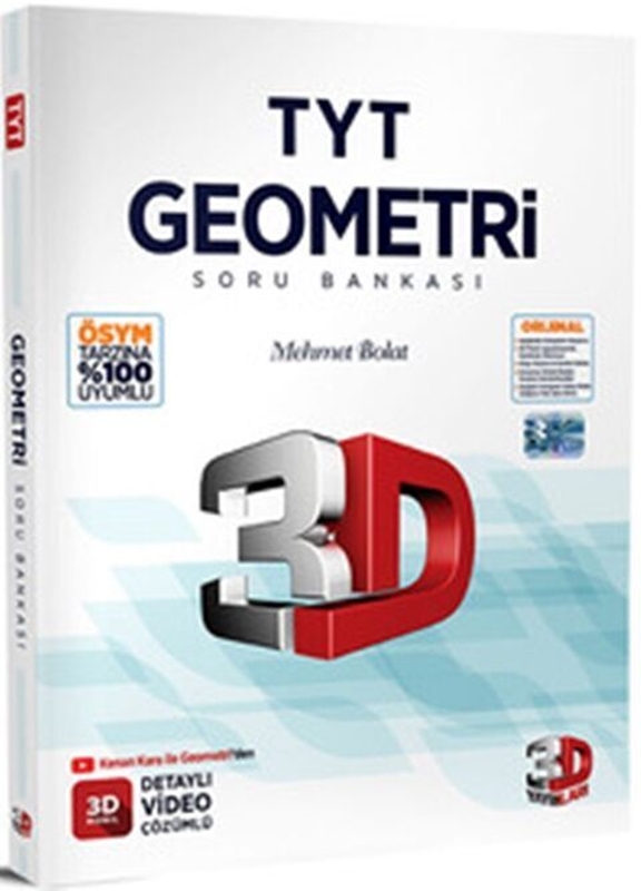 resm 3D Yayınları TYT Geometri Soru Bankası