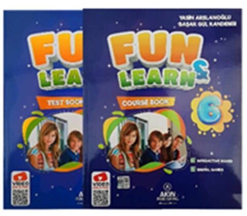 resm Akın Publishing Yayınları 6. Sınıf İngilizce Fun and Learn