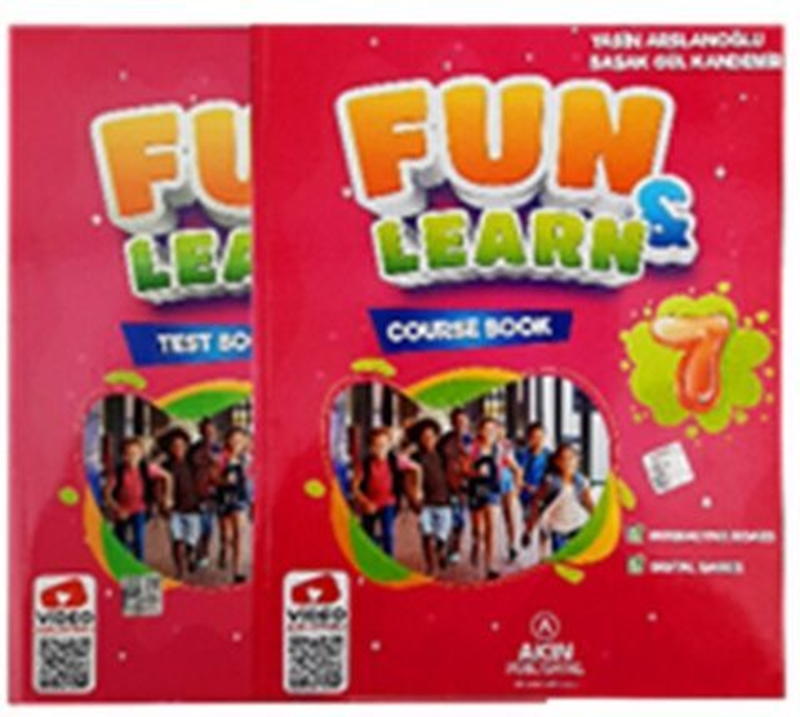 resm Akın Publishing Yayınları 7. Sınıf İngilizce Fun and Learn