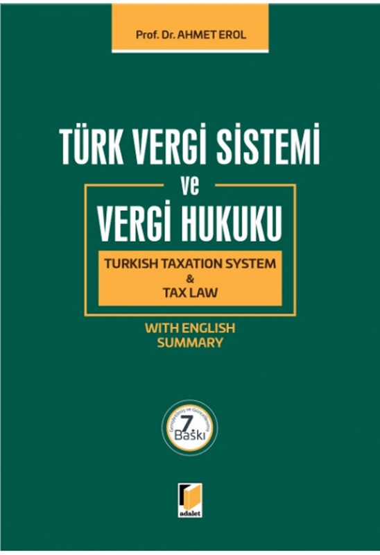 resm Türk Vergi Sistemi ve Vergi Hukuku Turkish Taxation System & Tax Law