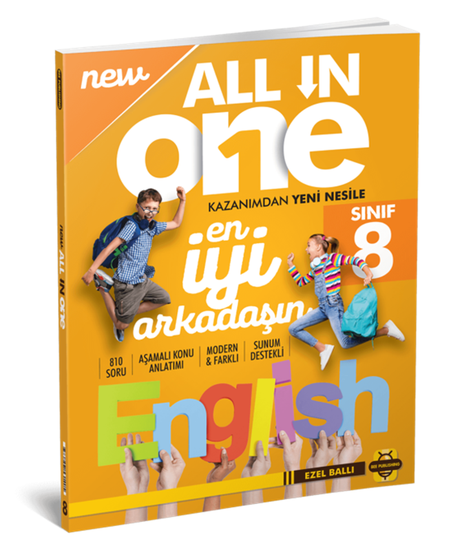 resm 8. Sınıf İngilizce New All In One - Bee Publishing