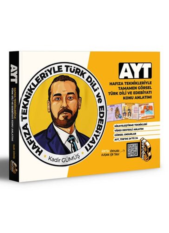 resm Benim Hocam Yayınları AYT Hafıza Teknikleriyle Türk Dili ve Edebiyatı Konu Anlatımı