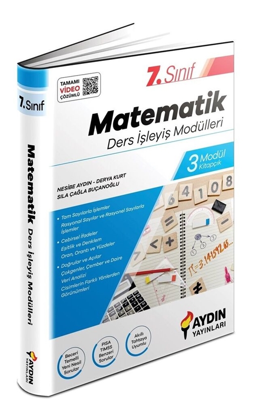 resm Aydın Yayınları 7. Sınıf Matematik Ders İşleyiş Modülleri