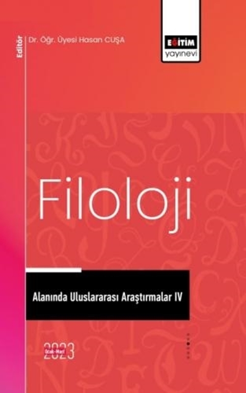 resm Filoloji Alanında Uluslararası Araştırmalar IV