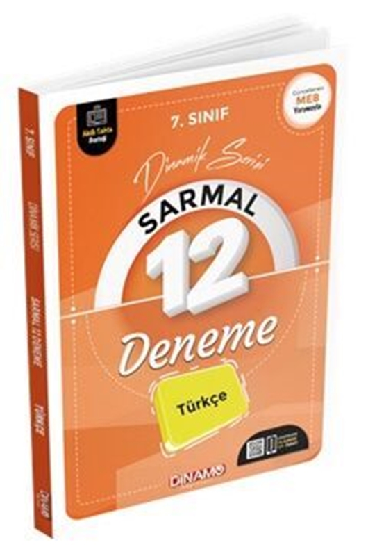 resm Dinamo Yayınları 7. Sınıf Türkçe Sarmal 12 Deneme