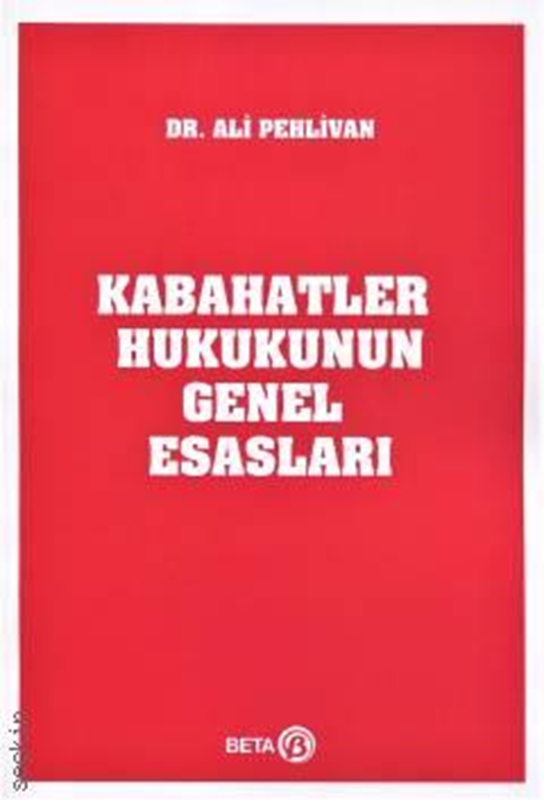 resm Kabahatler Hukukunun Genel Esasları