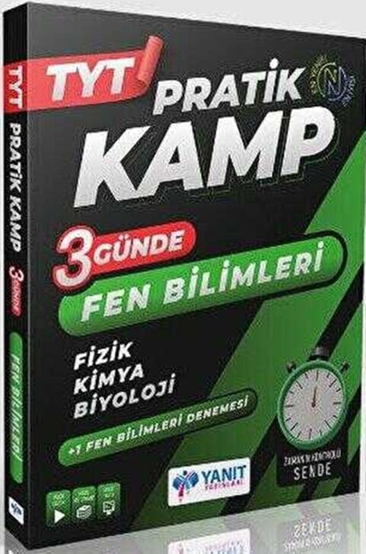 resm Yanıt Yayınları TYT 3 Günde Fen Bilimleri Pratik Kamp