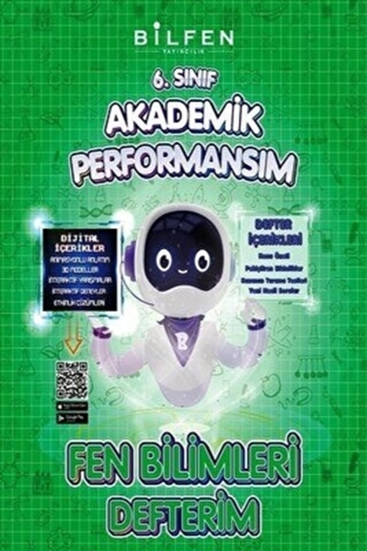resm Bilfen Yayınları 6. Sınıf Fen Bilimleri Akademik Performansım Defterim