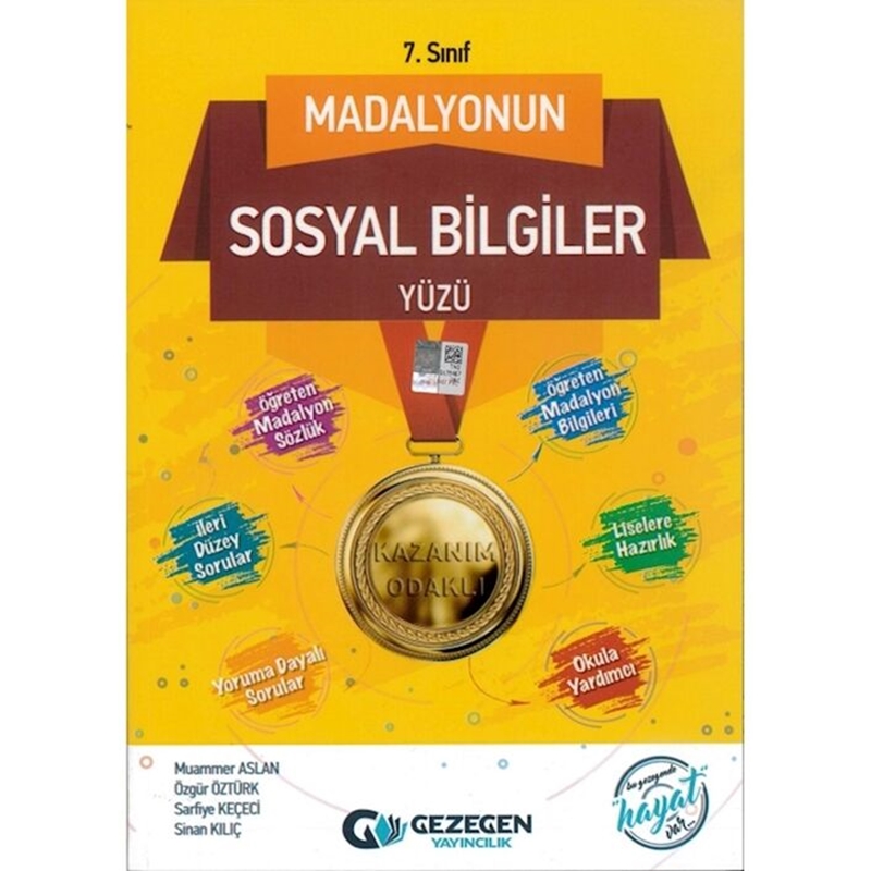 resm Gezegen Yayıncılık 7. Sınıf Madalyonun Sosyal Bilgiler Yüzü