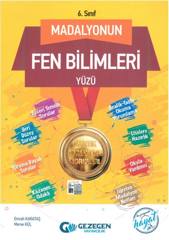 resm Gezegen Yayınları 6. Sınıf Madalyonun Fen Bilimleri Yüzü