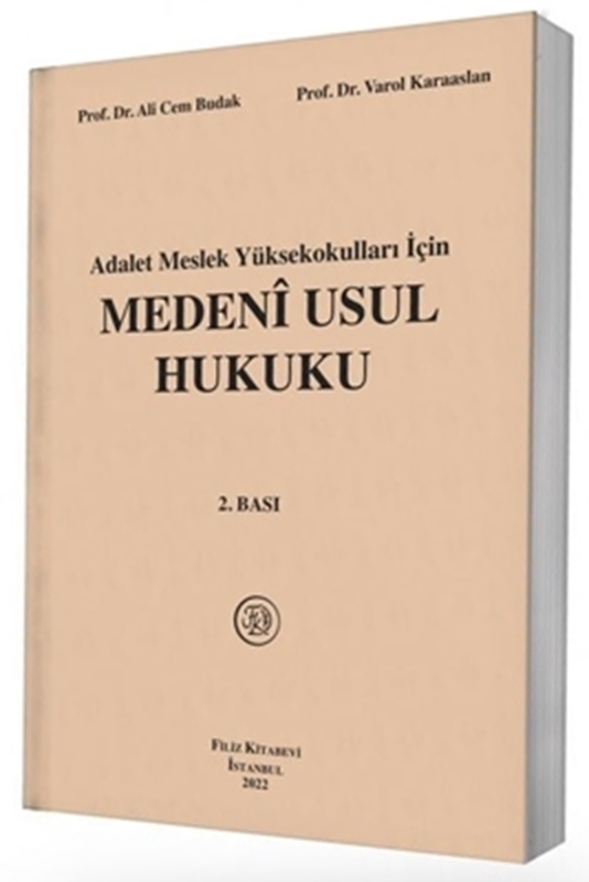 resm Adalet Meslek Yüksekokulları İçin Medeni Usul Hukuku