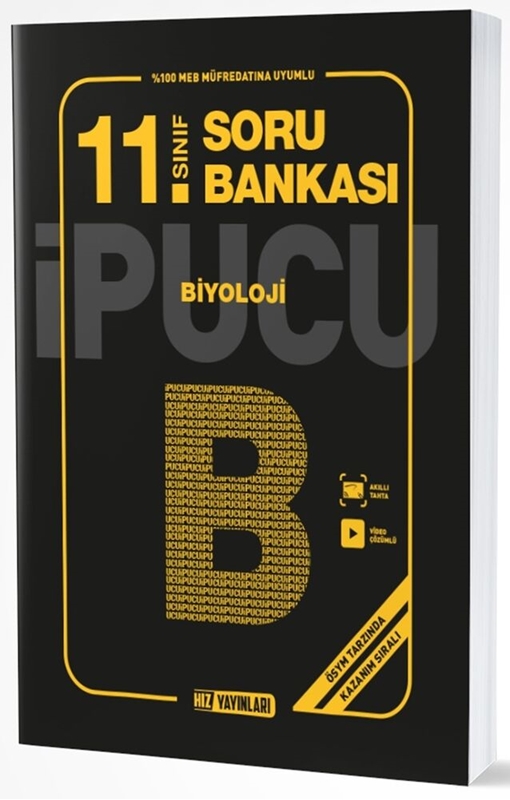 resm Hız Yayınları 11. Sınıf Biyoloji İpucu Soru Bankası
