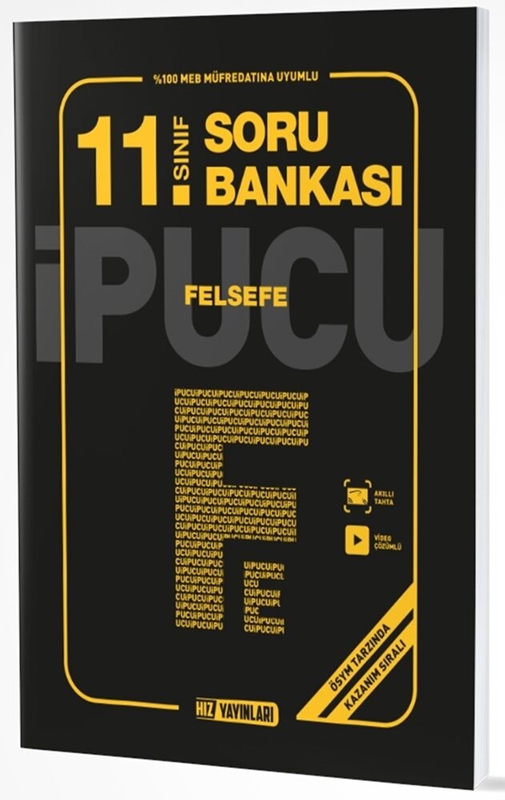 resm Hız Yayınları 11. Sınıf Felsefe İpucu Soru Bankası