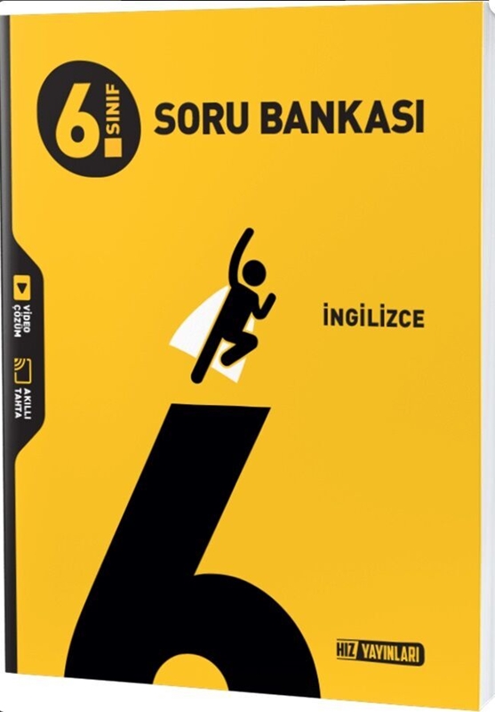resm Hız Yayınları 6. Sınıf İngilizce Soru Bankası