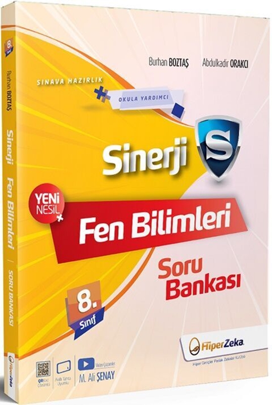 resm Hiper Zeka 8. Sınıf Fen Bilimleri Sinerji Soru Bankası