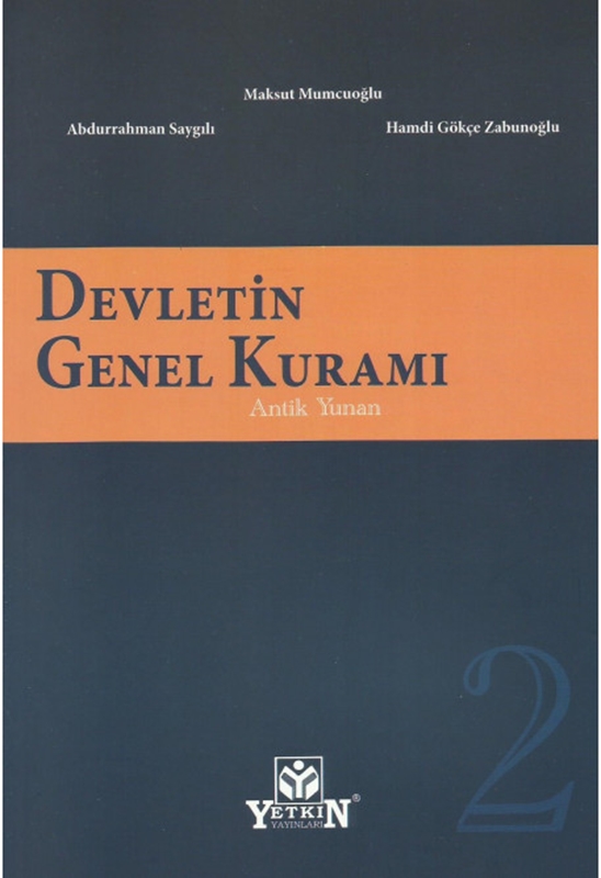 resm Devletin Genel Kuramı Cilt 2