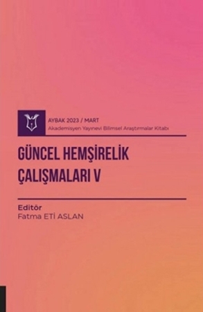 Resim Güncel Hemşirelik Çalışmaları V