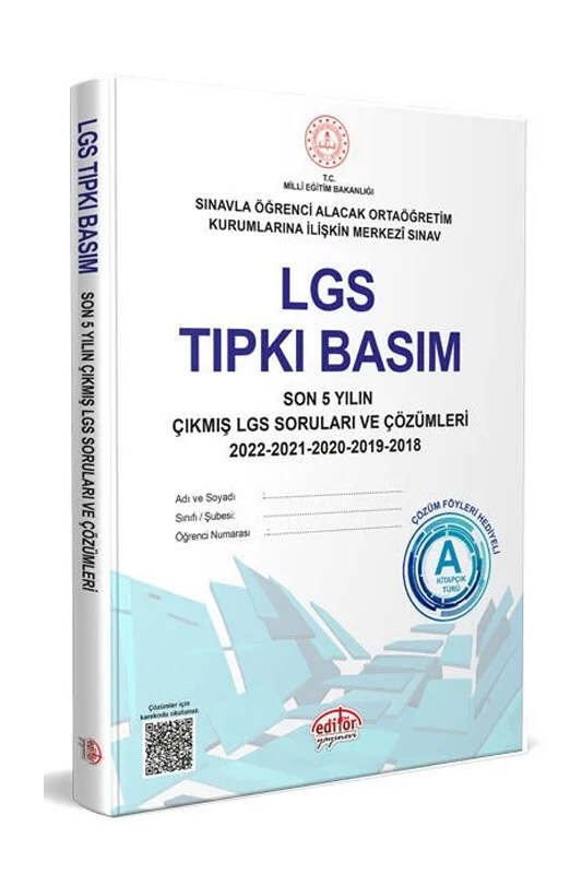 resm LGS Tıpkı Basım Çıkmış Sorular ve Çözümleri