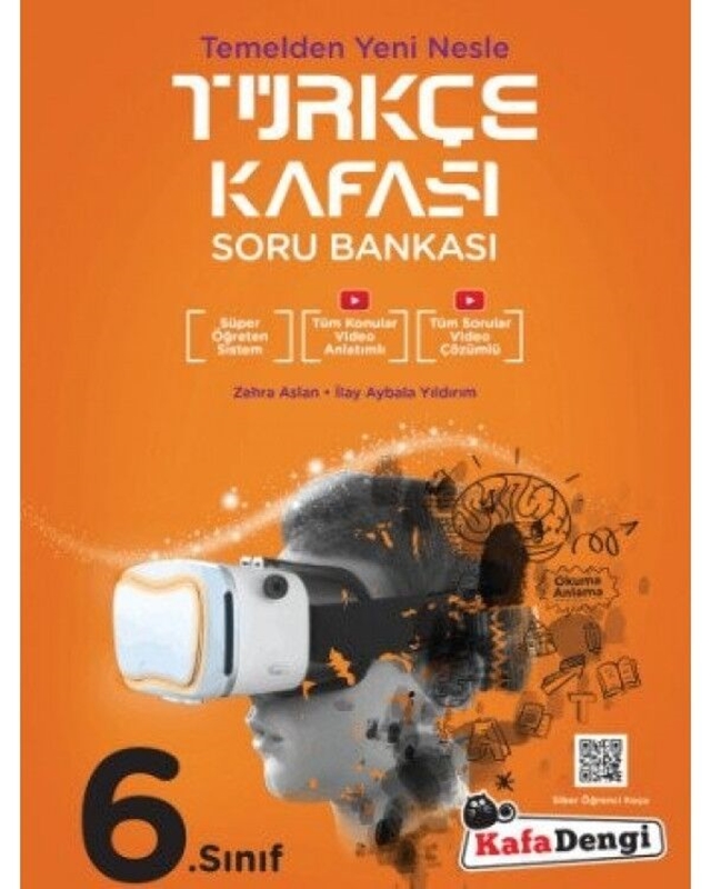 resm Kafa Dengi Yayınları 6. Sınıf Türkçe Kafası Tümü Video Çözümlü Soru Bankası
