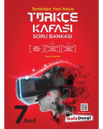 Resim Kafa Dengi Yayınları 7. Sınıf Türkçe Kafası Soru Bankası