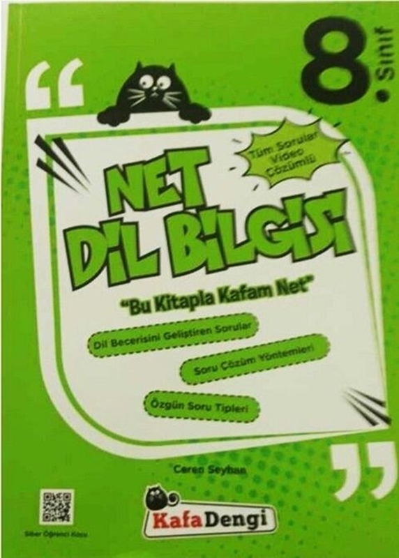 resm Kafa Dengi Yayınları 8. Sınıf Net Dil Bilgisi Soru Bankası