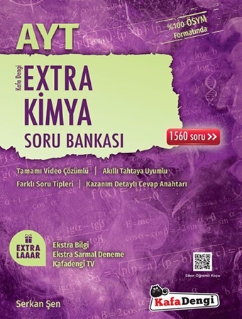 Resim KafaDengi Yayınları 2024 AYT Kimya Extra Soru Bankası