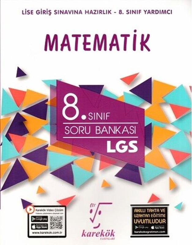 resm Karekök Yayınları 8. Sınıf LGS Matematik Güncel Soru Bankası