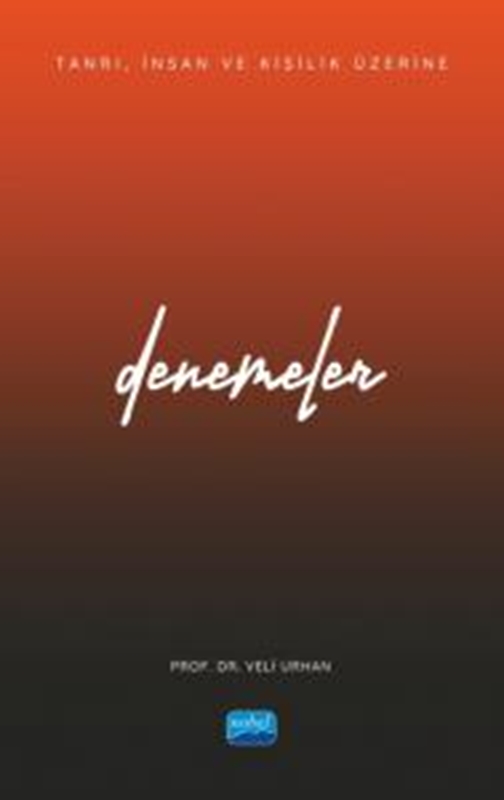 resm Tanrı, İnsan ve Kişilik Üzerine DENEMELER