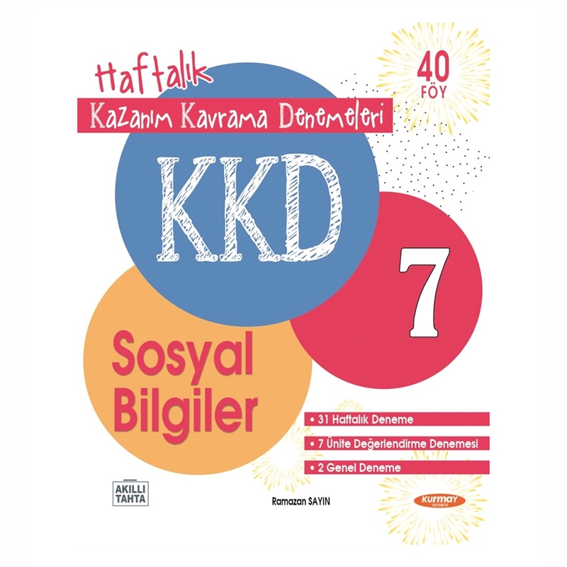resm Kurmay Yayınları 7. Sınıf KKD Sosyal Bilgiler (40 Fasikül)