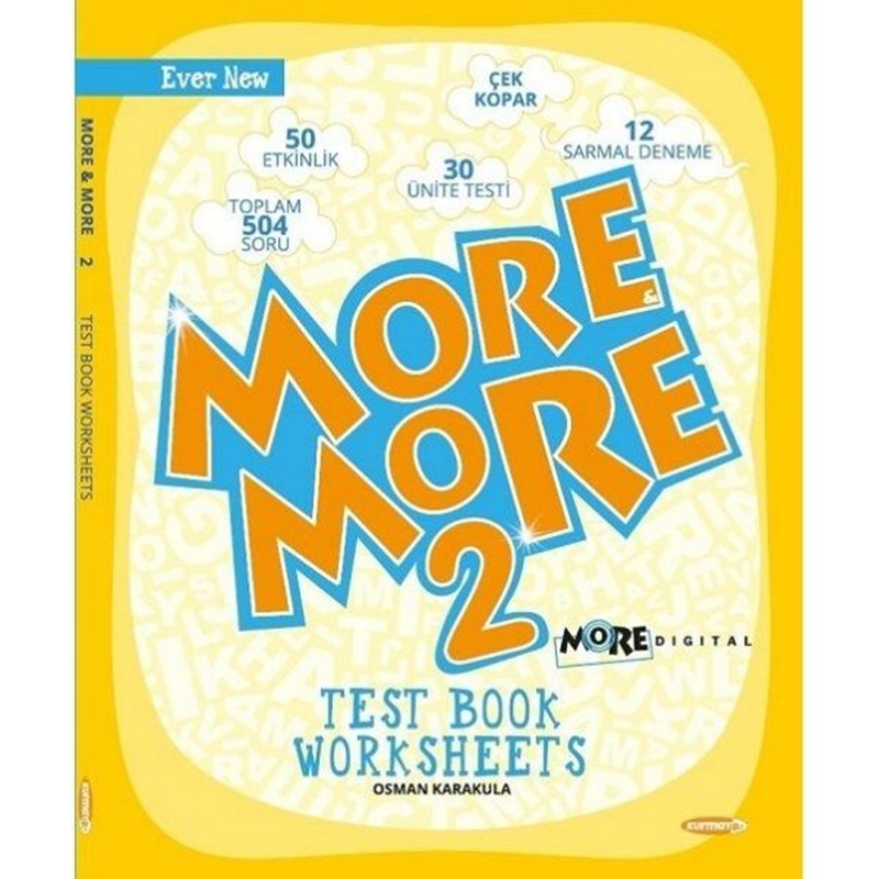 resm Kurmay ELT 2. Sınıf More More Worksheets Test Book