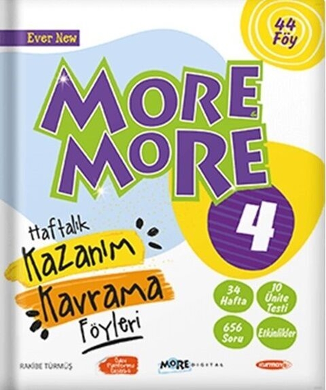 resm Kurmay ELT 4. Sınıf More & More Haftalık Kazanım Kavrama Föyleri