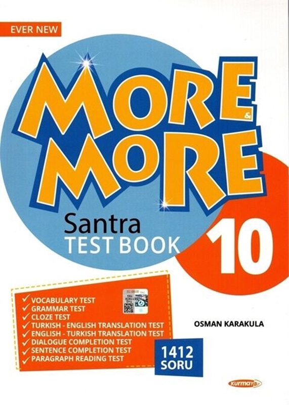 resm Kurmay ELT 10. Sınıf More More Santra Test Book