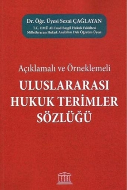 resm Uluslararası Hukuk Terimler Sözlüğü