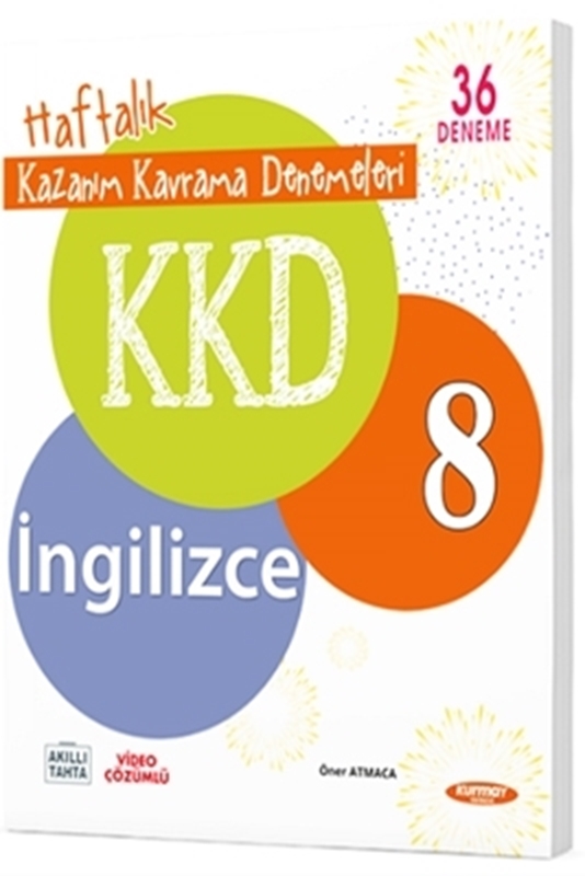 resm Kurmay ELT 8. Sınıf İngilizce KKD Haftalık Kazanım Kavrama Denemeleri