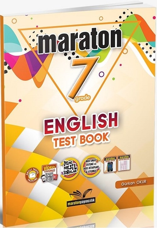 resm 7. Sınıf English Test Book Maraton Yayınları