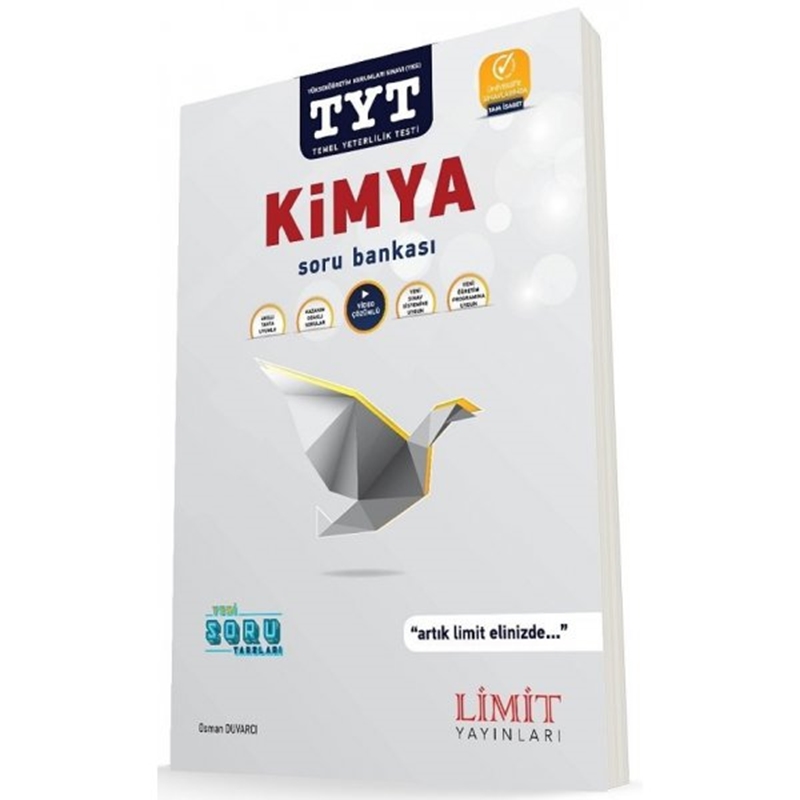 resm Limit Yayınları TYT Kimya Soru Bankası