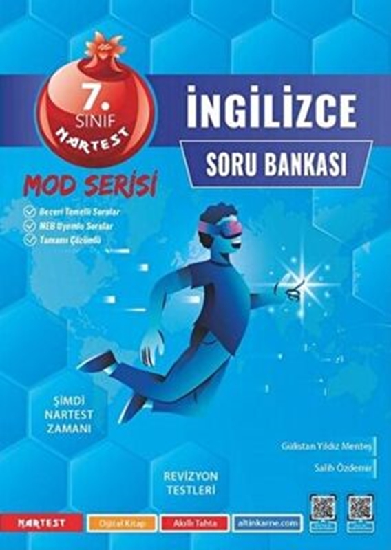 resm Nartest Yayınları 7. Sınıf Mod İngilizce Soru Bankası