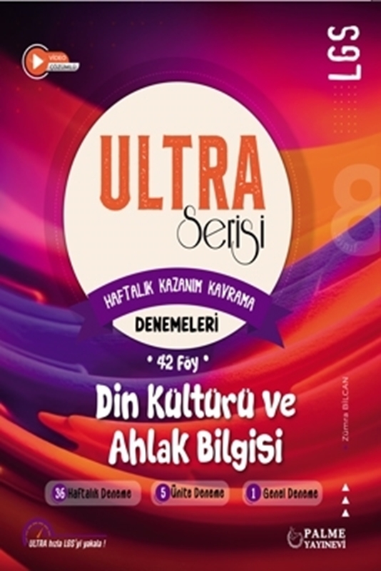 resm ULTRA Serisi LGS Din Kültürü ve Ahlak Bilgisi Denemeleri ( Haftalık Kazanım Kavrama ) 42 Föy