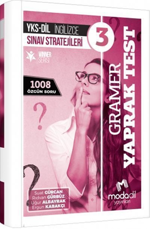 resm Modadil Yayınları YKS DİL İngilizce Sınav Stratejileri 3 Gramer Yaprak Test