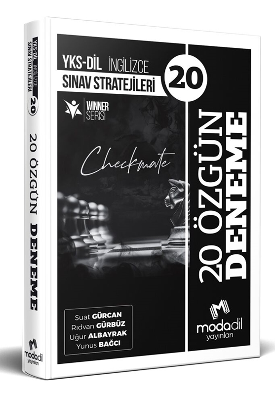 resm Modadil Yayınları YKSDİL İngilizce Sınav Stratejileri 20 Özgün Deneme