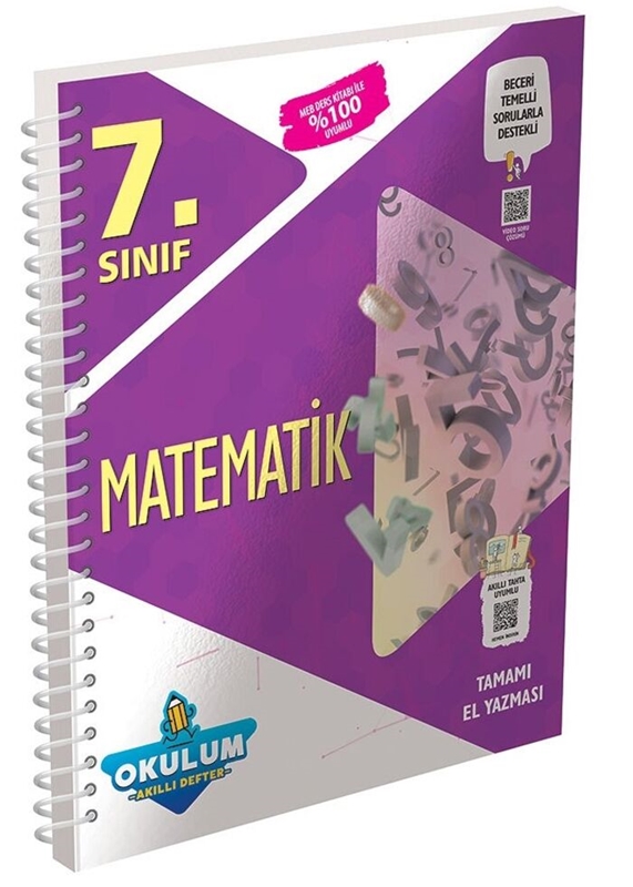 resm Murat Yayınları 7. Sınıf Matematik Okulum Akıllı Defter