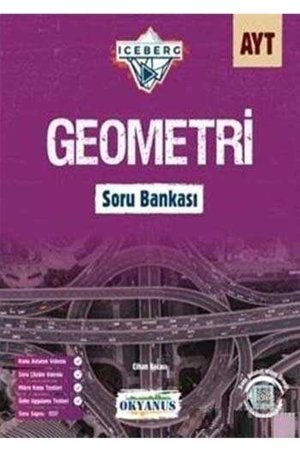 Resim Okyanus Yayınları AYT Geometri Iceberg Soru Bankası