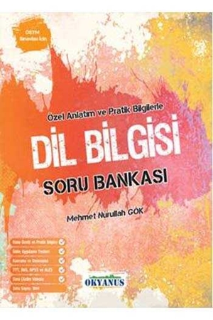 Resim ​Okyanus Yayınları Dil Bilgisi Soru Bankası